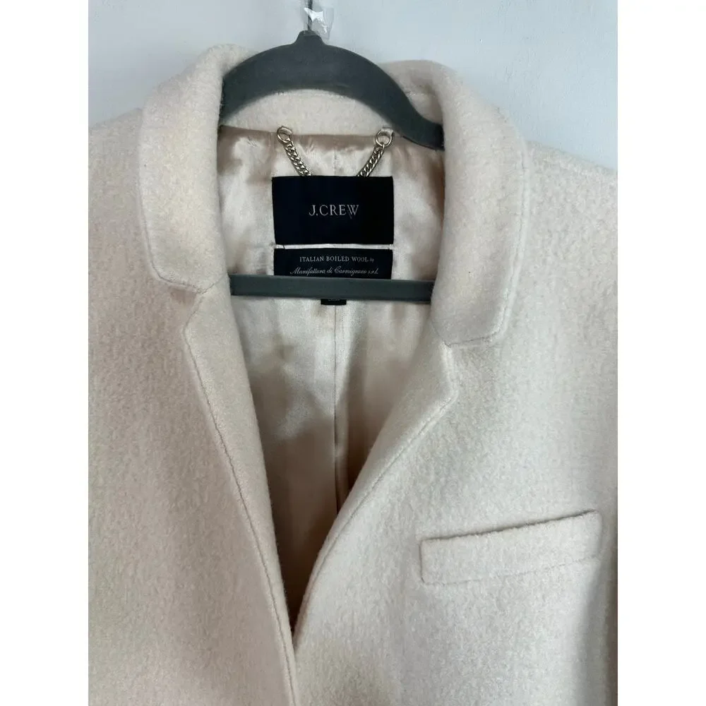 J Crew Leighton blazer-jacket in Italian boiled wool Item BA536 Size 16